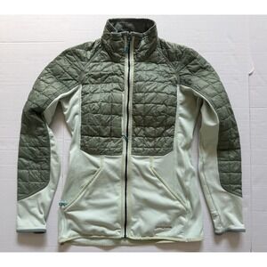 Patagonia Women's Hybrid Down Jacket Green Medium